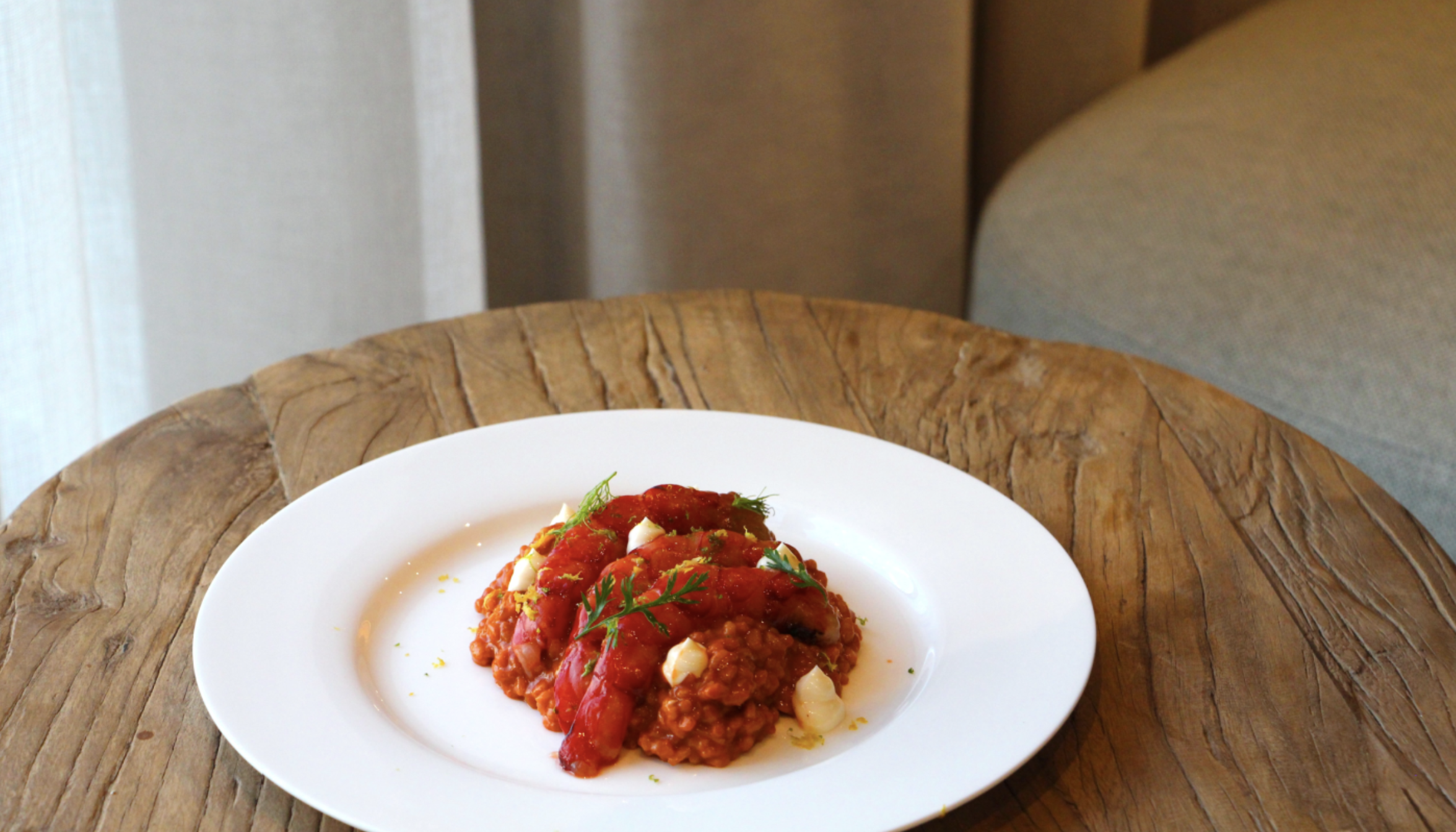Carabineros — a signature dish
