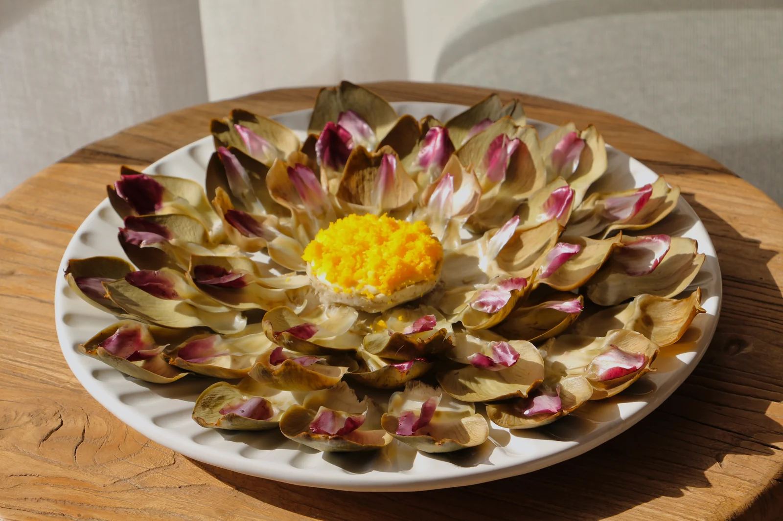 Prepared artichoke heart — God Save The Chef